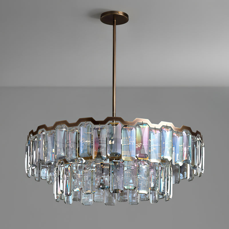 Ezra Organische Glazen Hanglamp