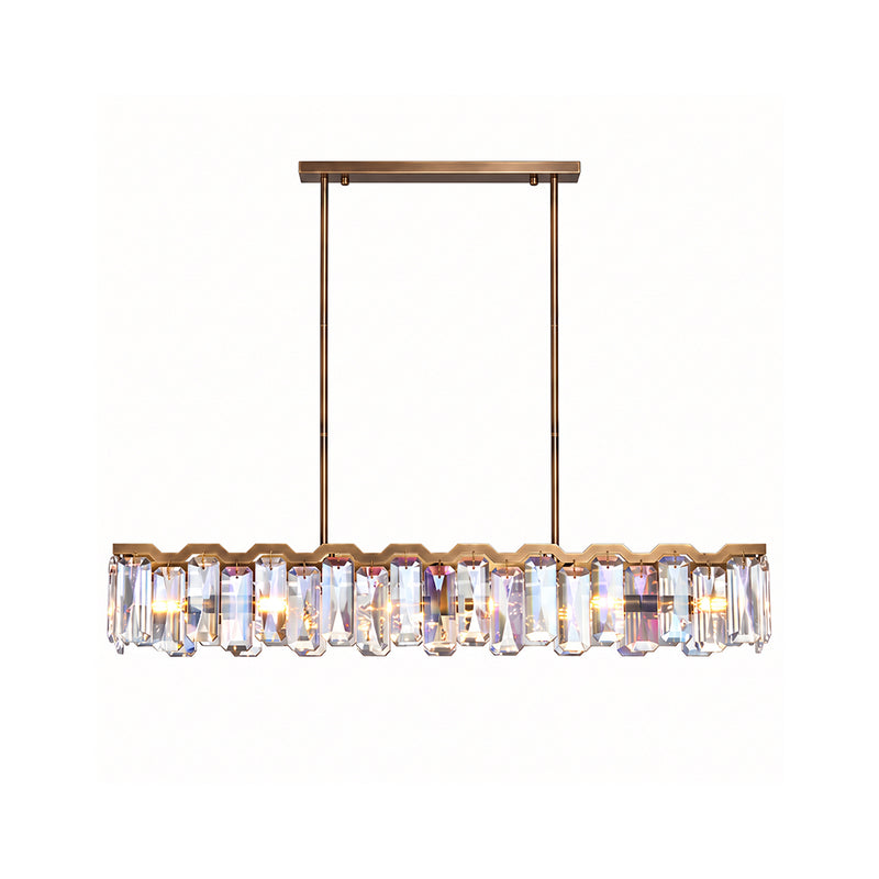 Ezra Organische Glazen Hanglamp