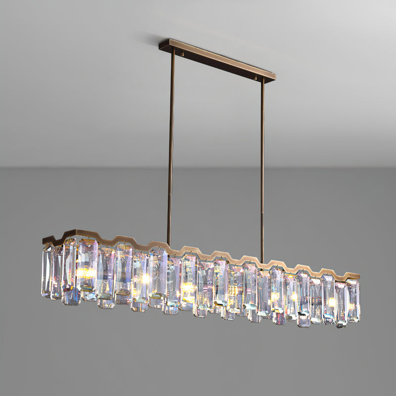 Ezra Organische Glazen Hanglamp