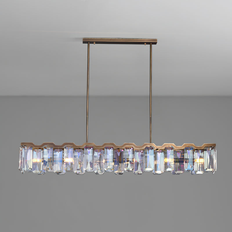 Ezra Organische Glazen Hanglamp