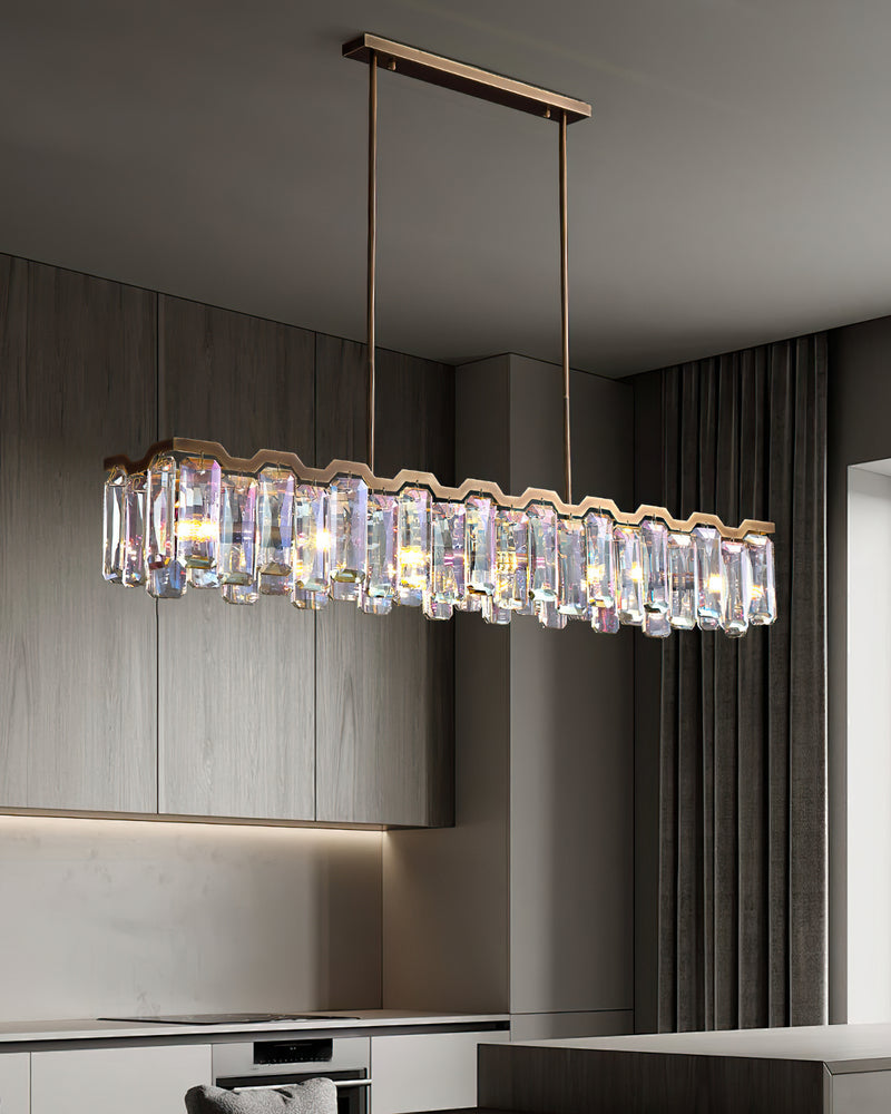 Ezra Organische Glazen Hanglamp