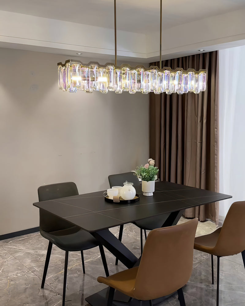 Ezra Organische Glazen Hanglamp