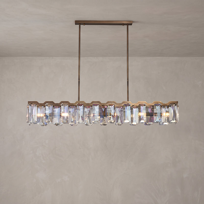 Ezra Organische Glazen Hanglamp