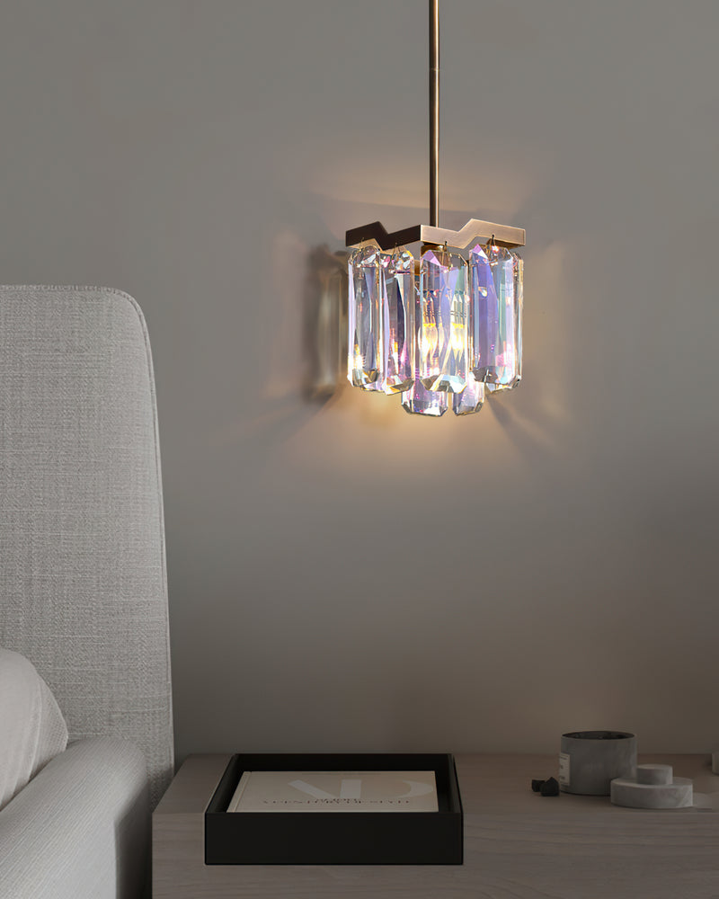 Ezra Organische Glazen Hanglamp