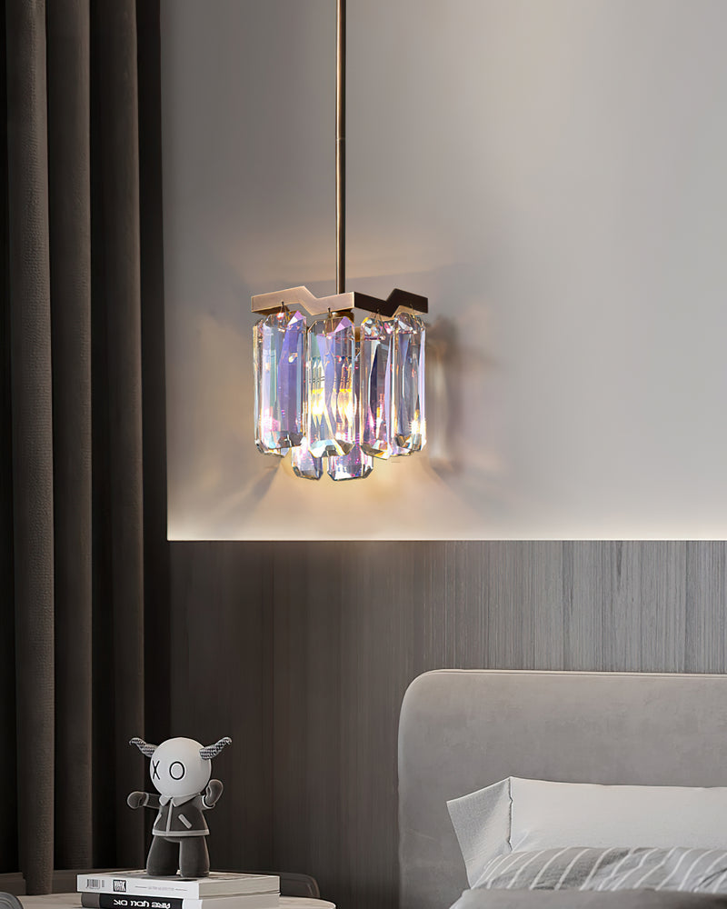Ezra Organische Glazen Hanglamp