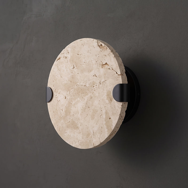 مصباح جداري Sloan Travertine Disc