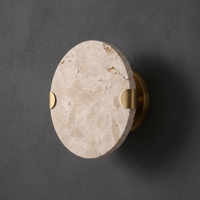 مصباح جداري Sloan Travertine Disc