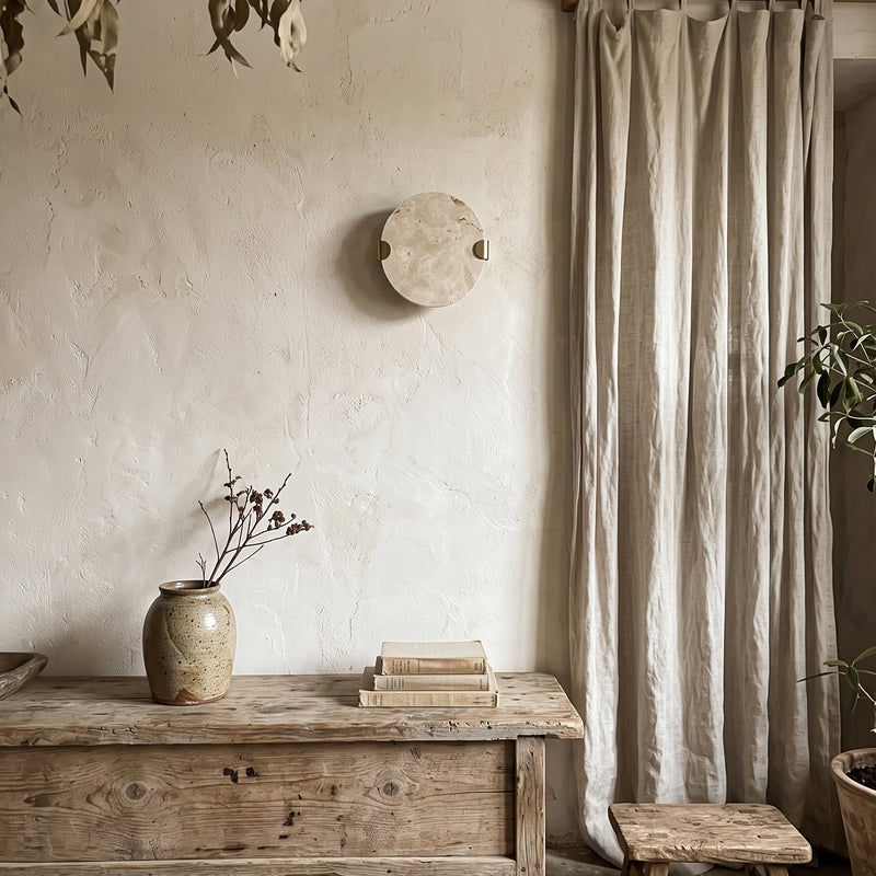 مصباح جداري Sloan Travertine Disc