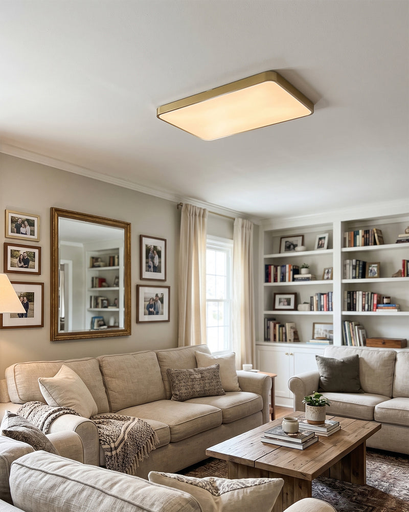 Sloane Rectangular Flush Mount