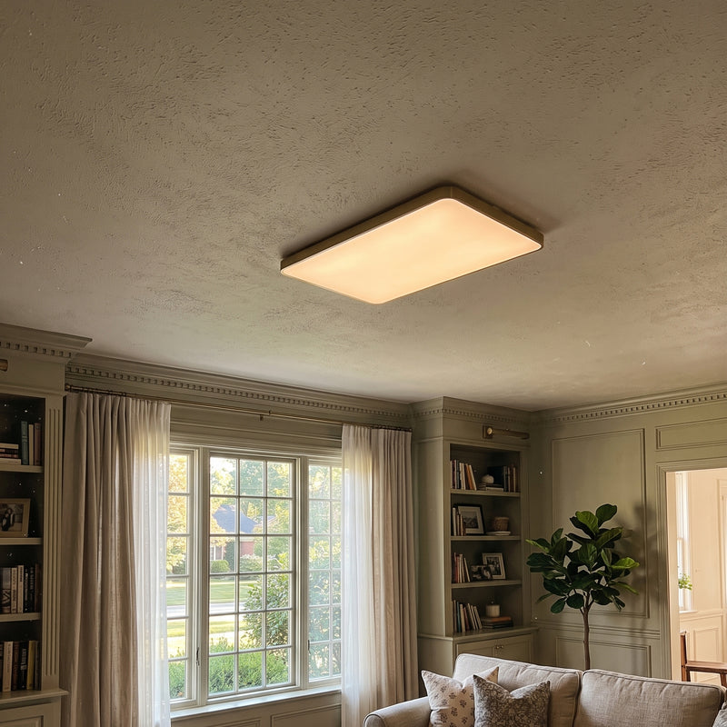 Sloane Rectangular Flush Mount