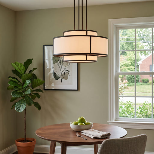 Sloane Tiered Drum Chandelier – detail 2