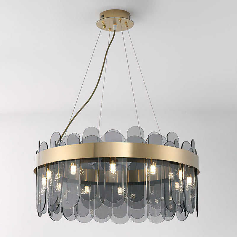 Solana Glass Chandelier