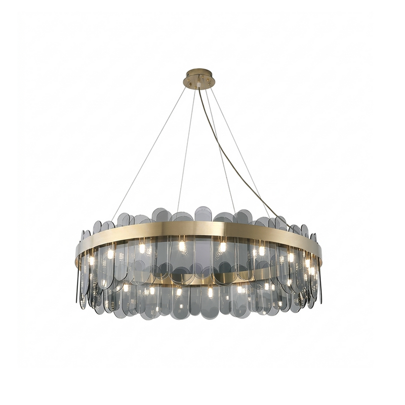 Solana Glass Chandelier