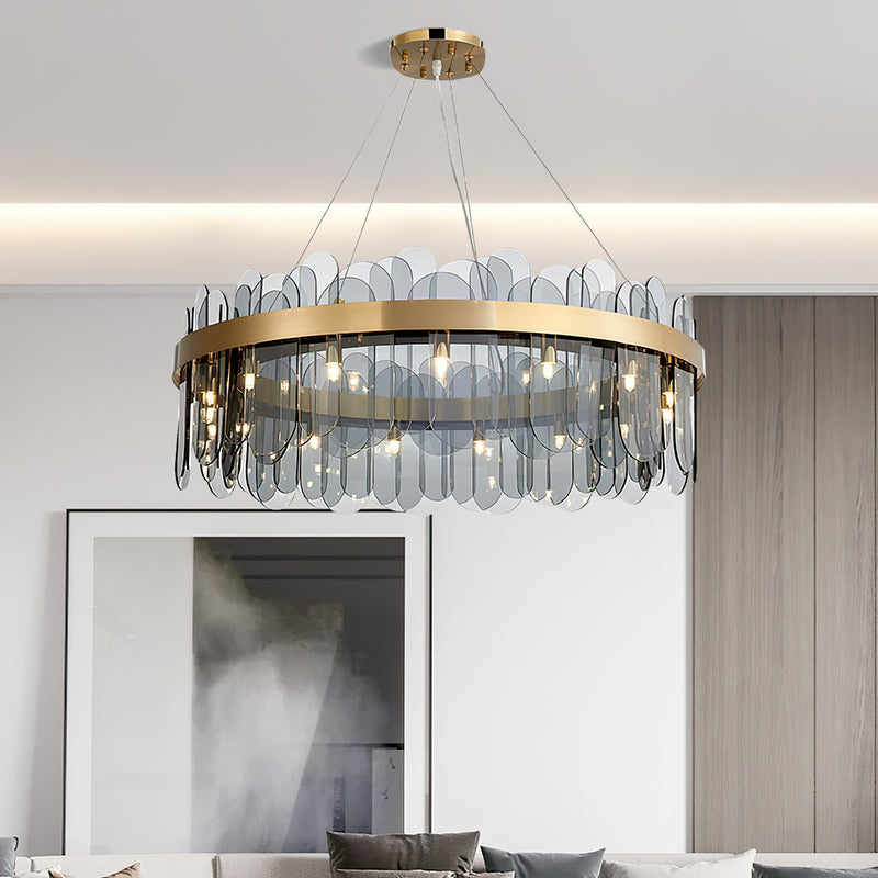 Solana Glass Chandelier