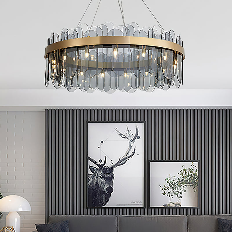 Solana Glass Chandelier