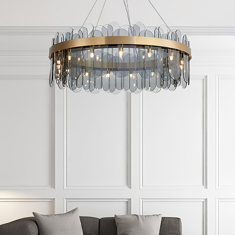 Solana Glass Chandelier
