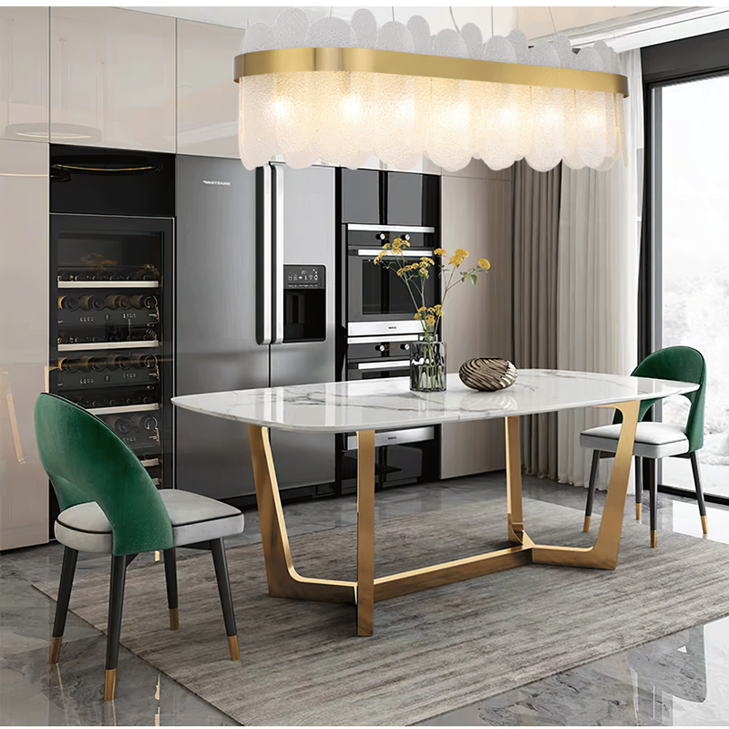Solana Glass Chandelier
