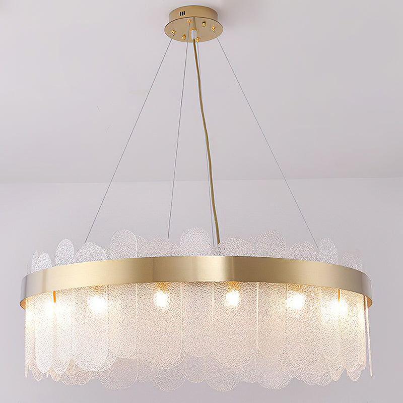 Solana Glass Chandelier