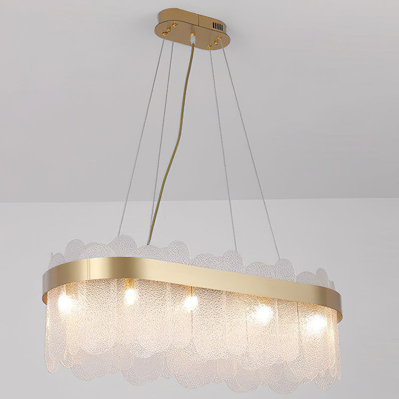 Solana Glass Chandelier