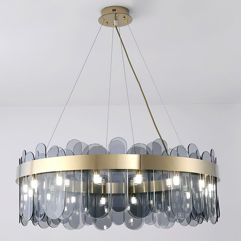 Solana Glass Chandelier