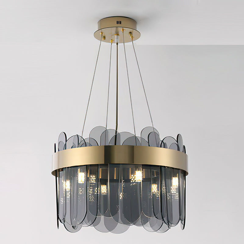 Solana Glass Chandelier