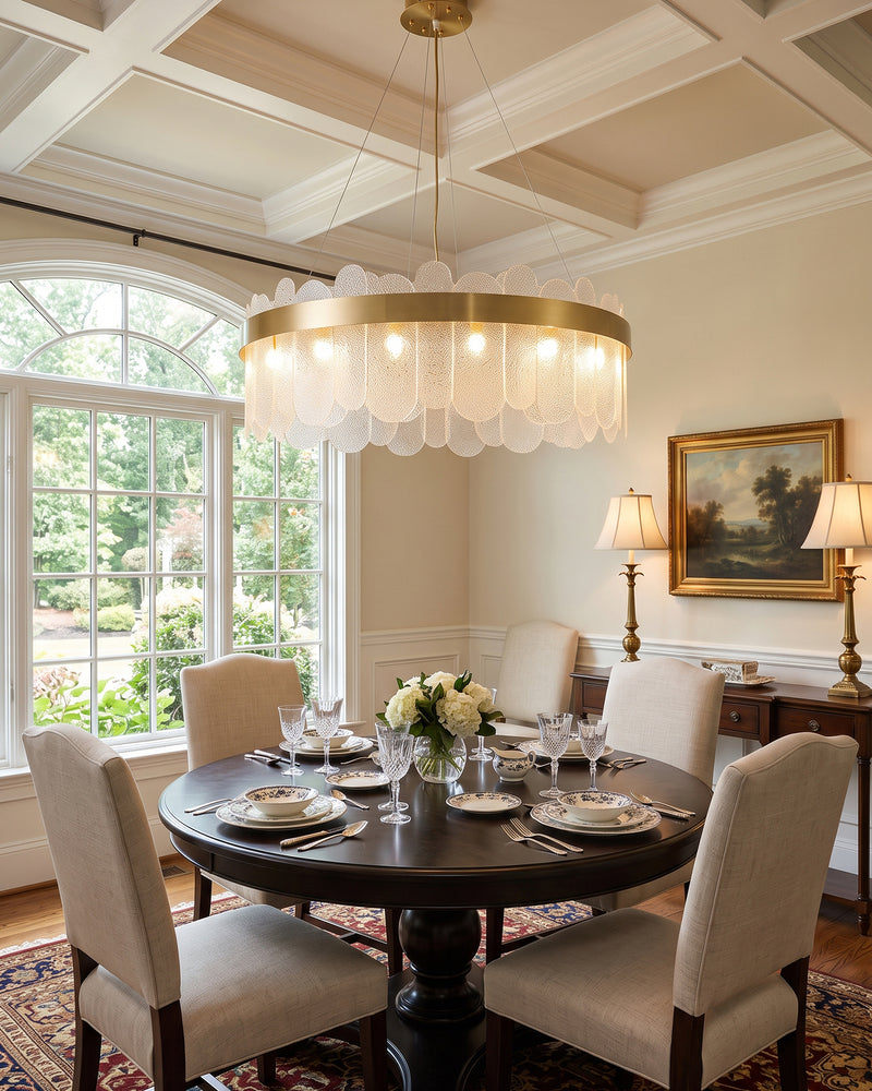 Solana Glass Chandelier