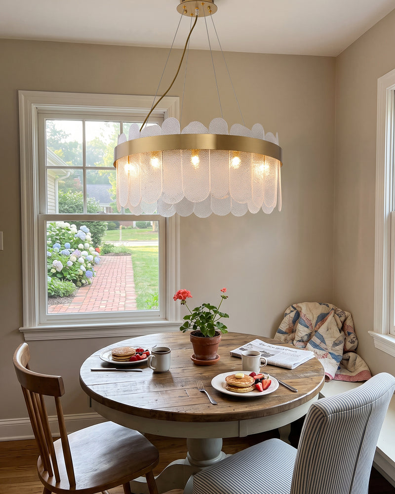 Solana Glass Chandelier