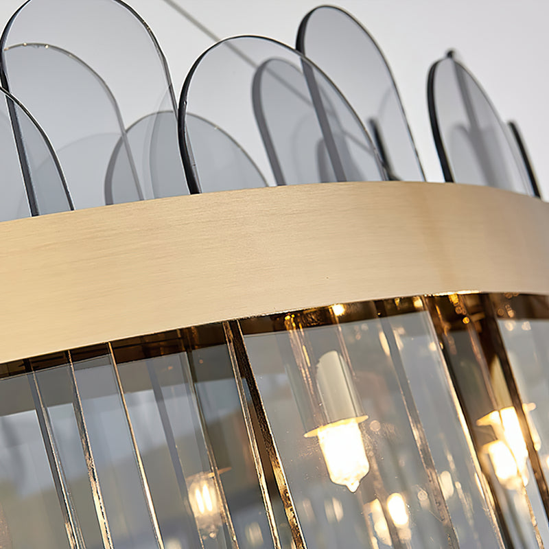 Solana Glass Chandelier