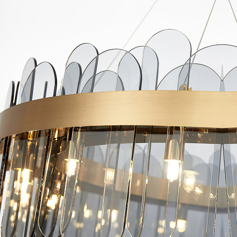 Solana Glass Chandelier
