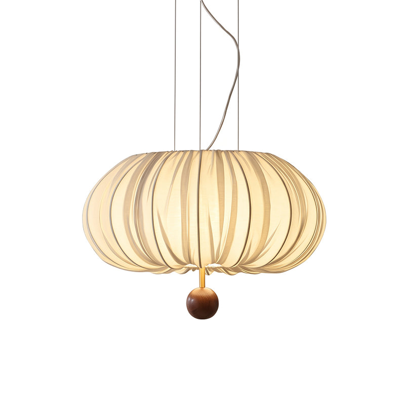 Solis Pleated Fabric Pendant Lamp