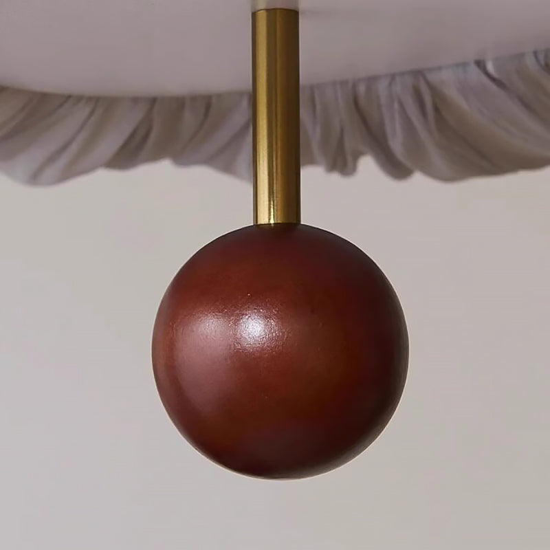 Solis Pleated Fabric Pendant Lamp