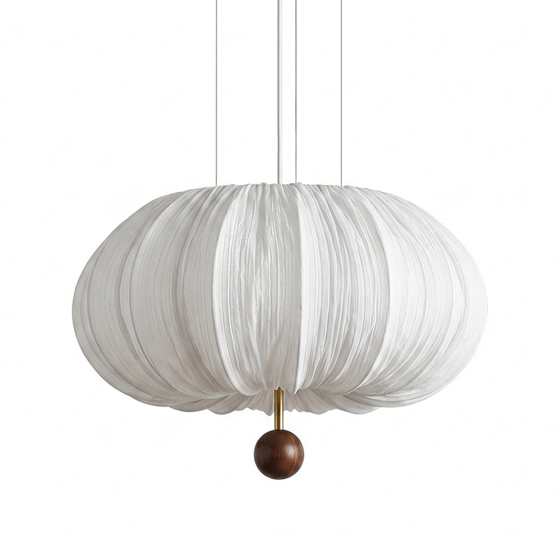 Solis Pleated Fabric Pendant Lamp