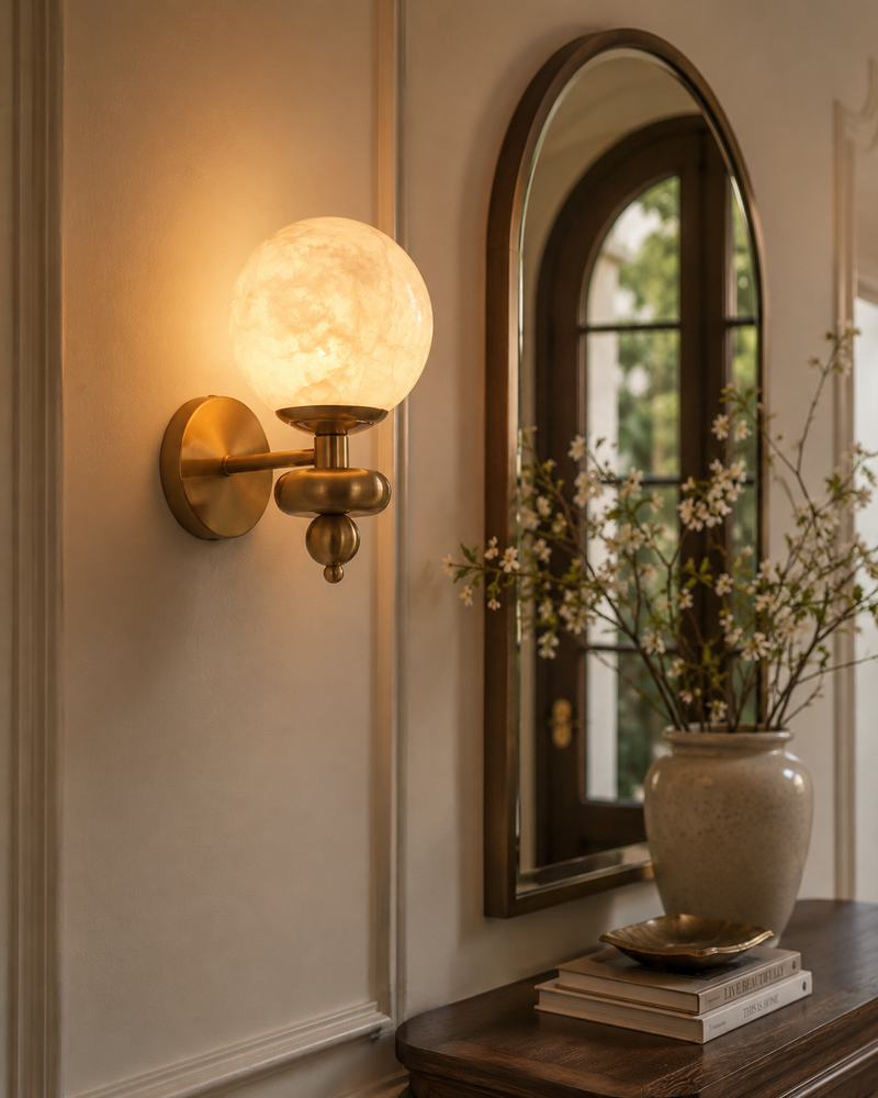 Soren Alabaster Wall Sconce