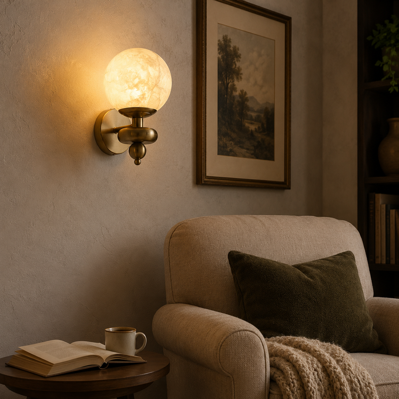 Soren Alabaster Wall Sconce