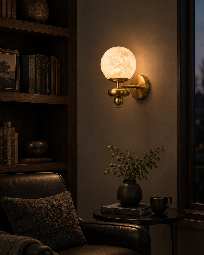 Soren Alabaster Wall Sconce