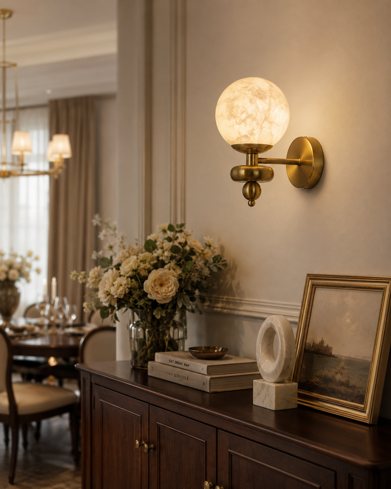 Soren Alabaster Wall Sconce