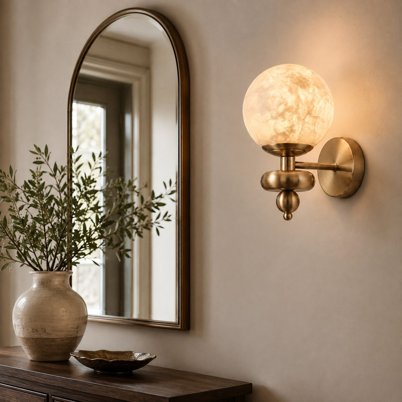 Soren Alabaster Wall Sconce