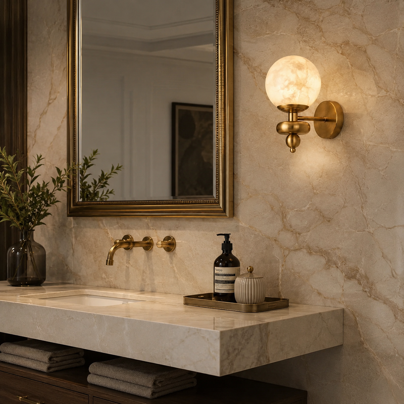 Soren Alabaster Wall Sconce