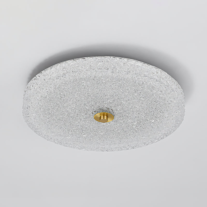Sparkle Glass LED Flush Mount