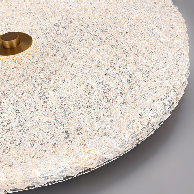 Sparkle Glass LED Flush Mount