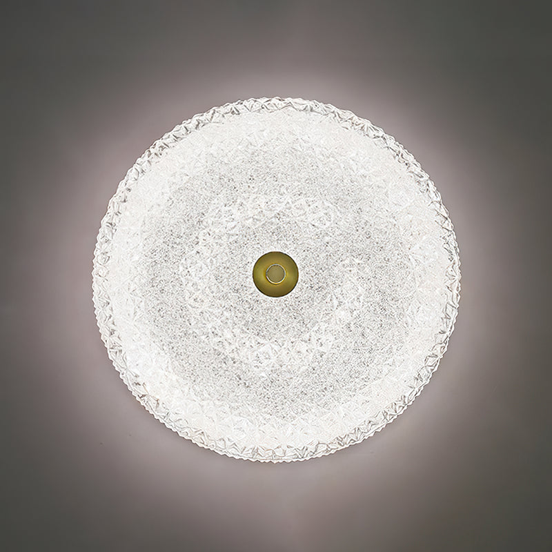 Sparkle Glass LED Flush Mount