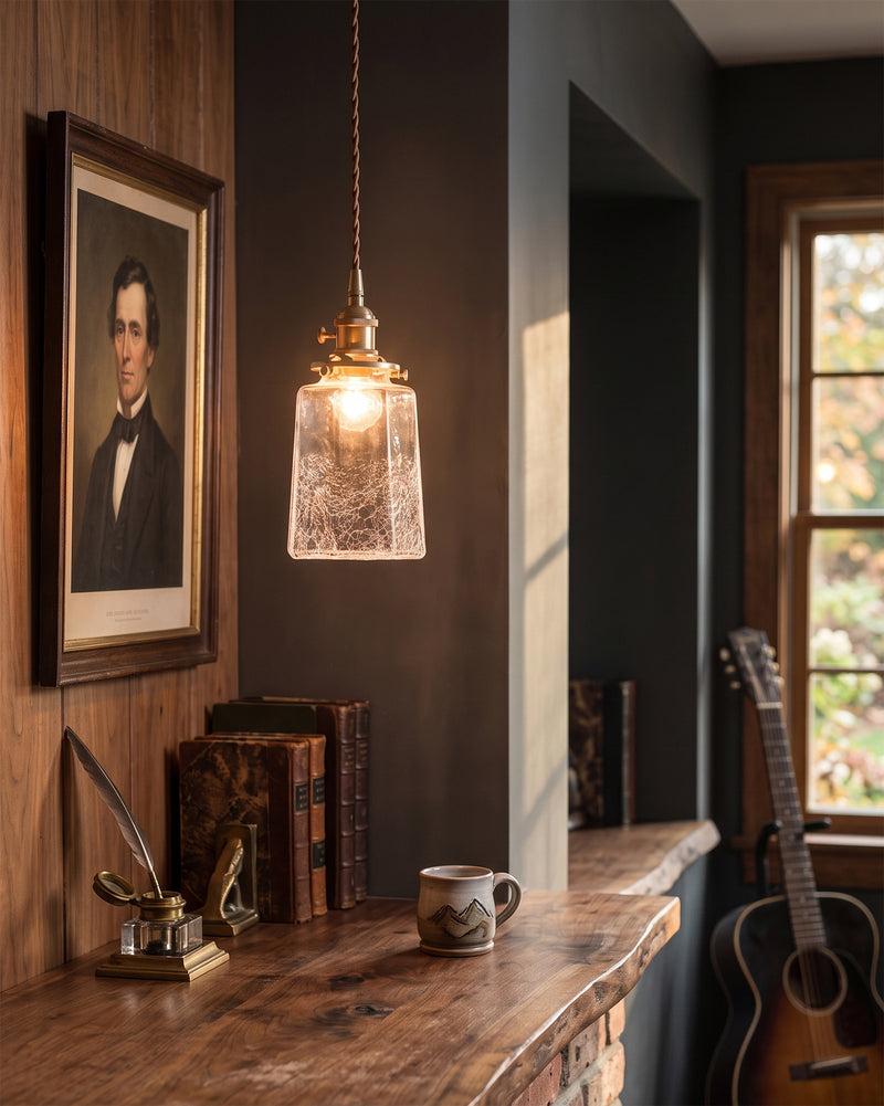 Sterling Glass Pendant Lamp