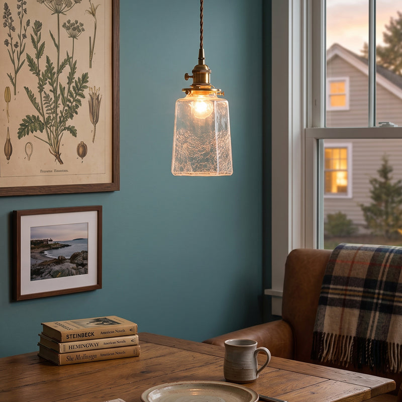 Sterling Glass Pendant Lamp