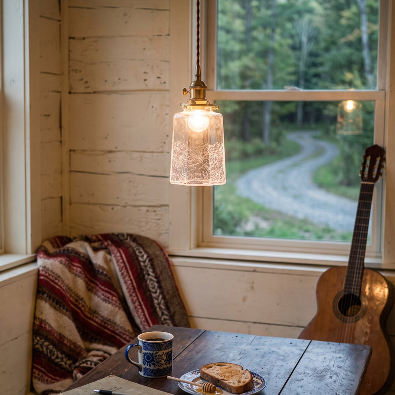 Sterling Glass Pendant Lamp