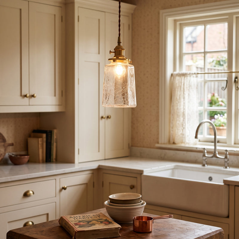 Sterling Glass Pendant Lamp