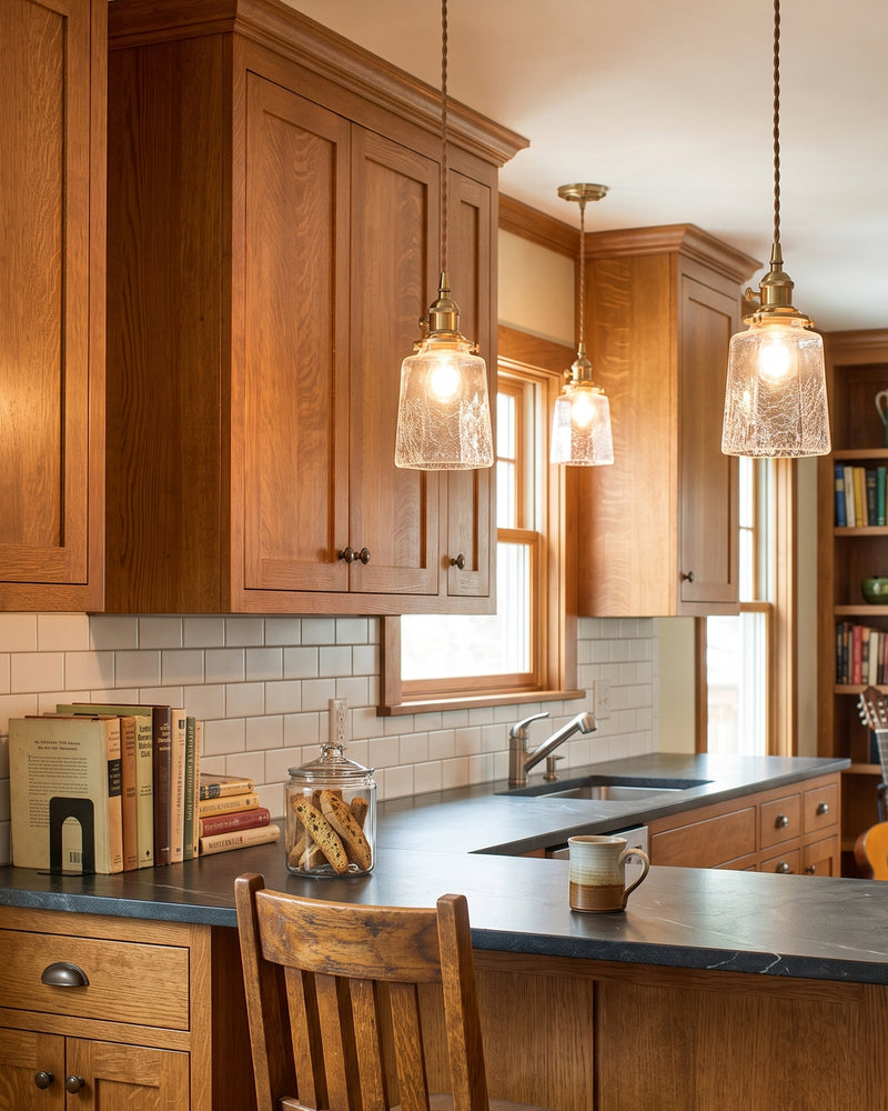 Sterling Glass Pendant Lamp