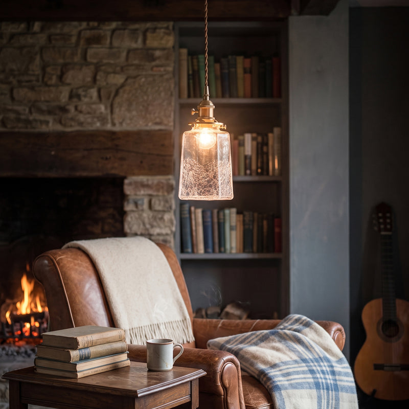 Sterling Glass Pendant Lamp