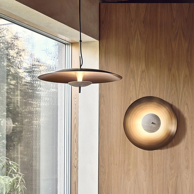 Surnames Disc Pendant lamp