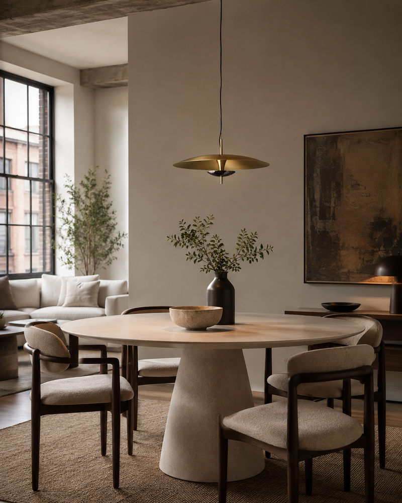 Surnames Disc Pendant lamp