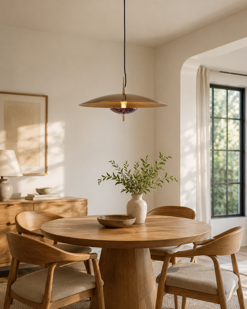 Surnames Disc Pendant lamp